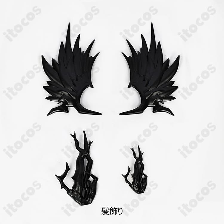 アークナイツ ロゴス コスプレ衣装 高再現の刺繍装飾で撮影映え｜セット付・S〜XL・送料無料 - 5枚目の画像