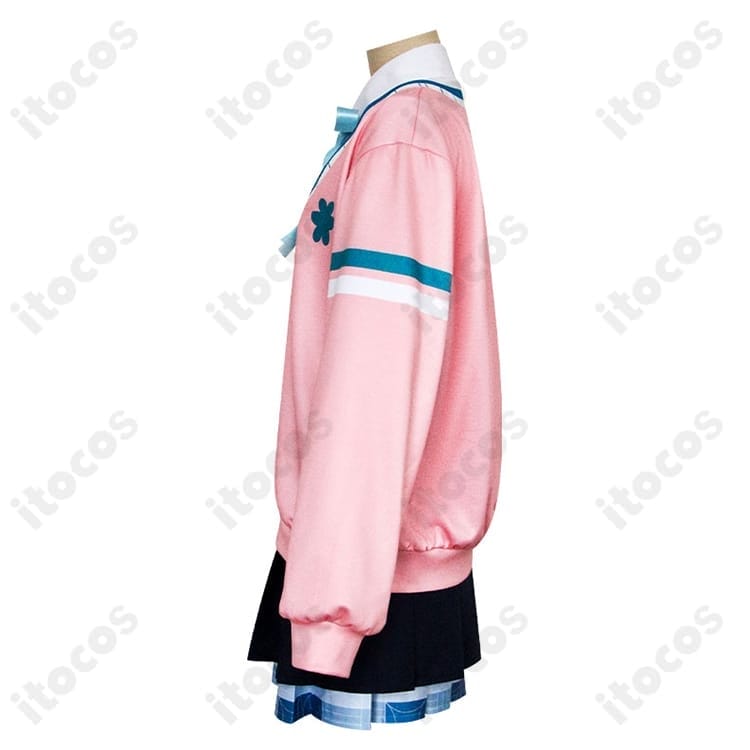 学園アイドルマスター 花海佑芽 初星学園制服 コスプレ衣装 高再現で着心地良好、イベント・撮影に最適 - 3枚目の画像