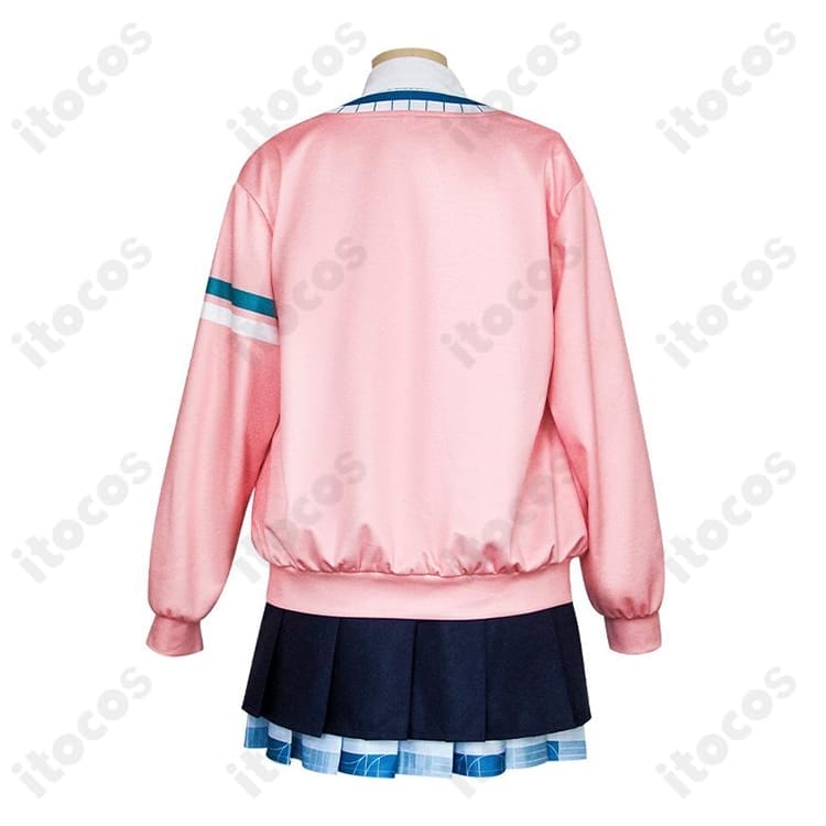 学園アイドルマスター 花海佑芽 初星学園制服 コスプレ衣装 高再現で着心地良好、イベント・撮影に最適 - 4枚目の画像