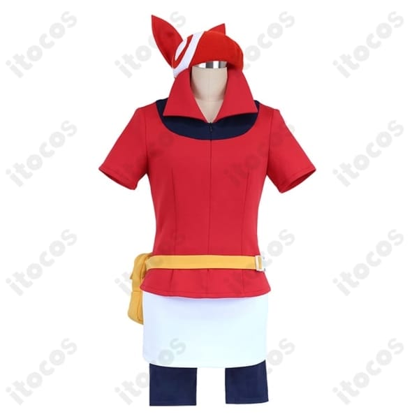 ハルカ（ポケモン エメラルド）コスプレ衣装｜エメラルド版を忠実再現、動きやすくイベント向け