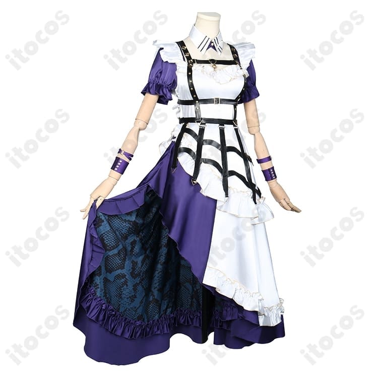 狂蘭メロコ 新衣装メイド服｜高再現ディテールと快適な着用感でイベント撮影に最適 - 2枚目の画像