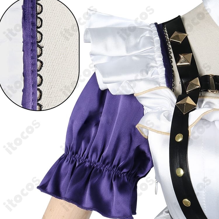 狂蘭メロコ 新衣装メイド服｜高再現ディテールと快適な着用感でイベント撮影に最適 - 4枚目の画像