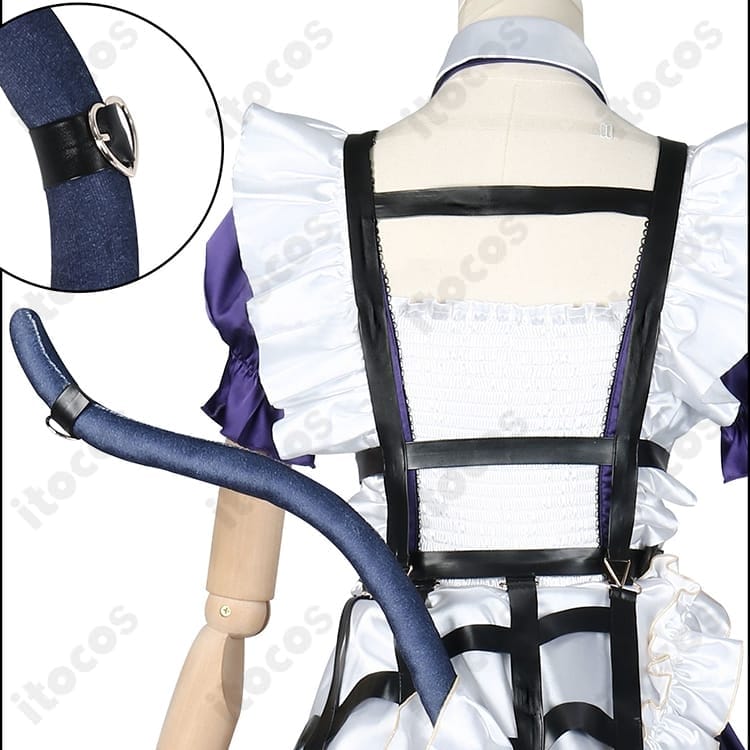 狂蘭メロコ 新衣装メイド服｜高再現ディテールと快適な着用感でイベント撮影に最適 - 5枚目の画像