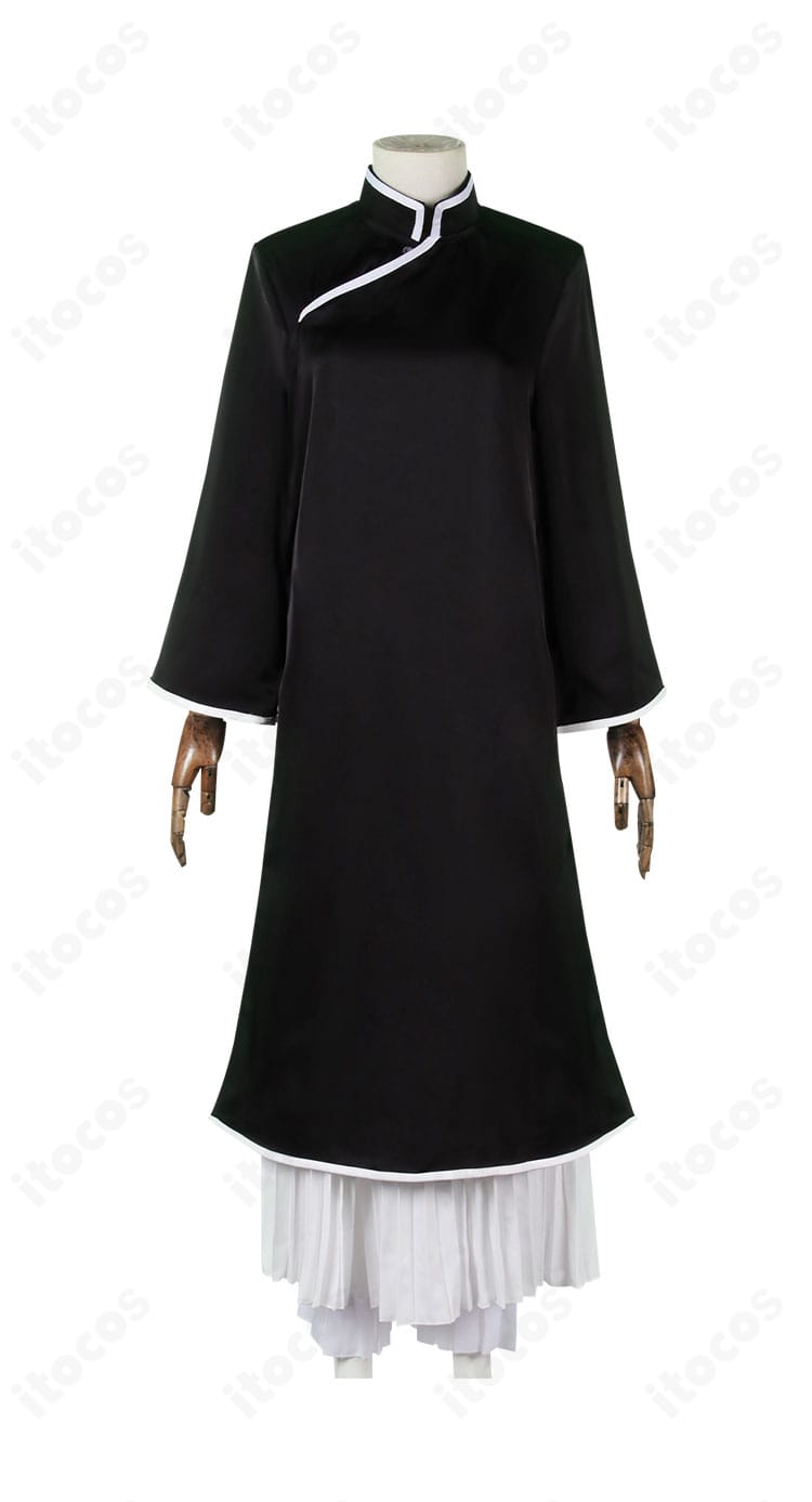 ワンピース内側の正面ディテール、縫製とレイヤー構成がわかる画像