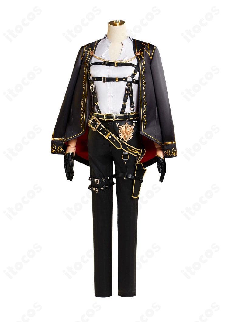 商品の正面全体像。プロジェクトセカイ版KAITOのコート・シャツ・ベルト構成が確認できるイメージ