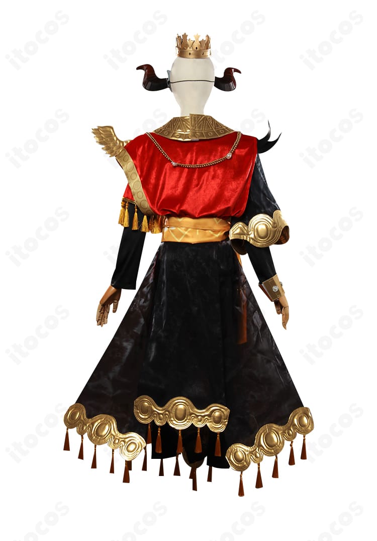 ノートン・キャンベル フールズ・ゴールド 背面全身。ストールと背面装飾のバランスを確認できる高品質仕立て