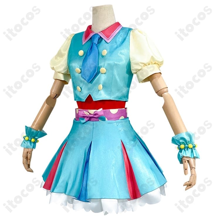 プリパラ 南みれぃ アイドル制服 コスプレ衣装 高再現で着脱簡単、イベントと撮影に最適 - 2枚目の画像