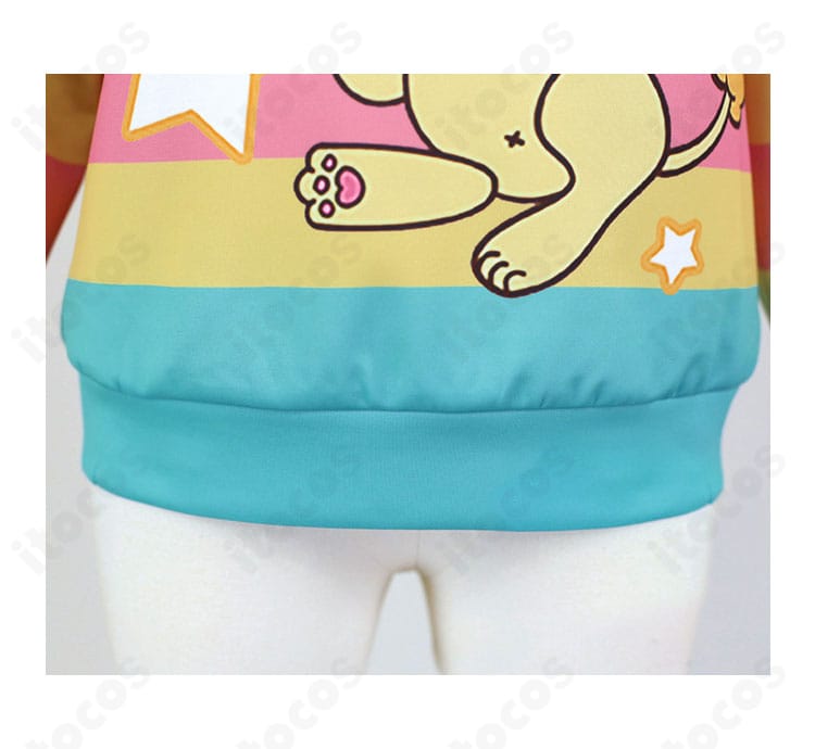 フェン・ミン 実況配信バージョンの裾ディテール。縁取りと装飾パーツの仕上げを近接で確認。