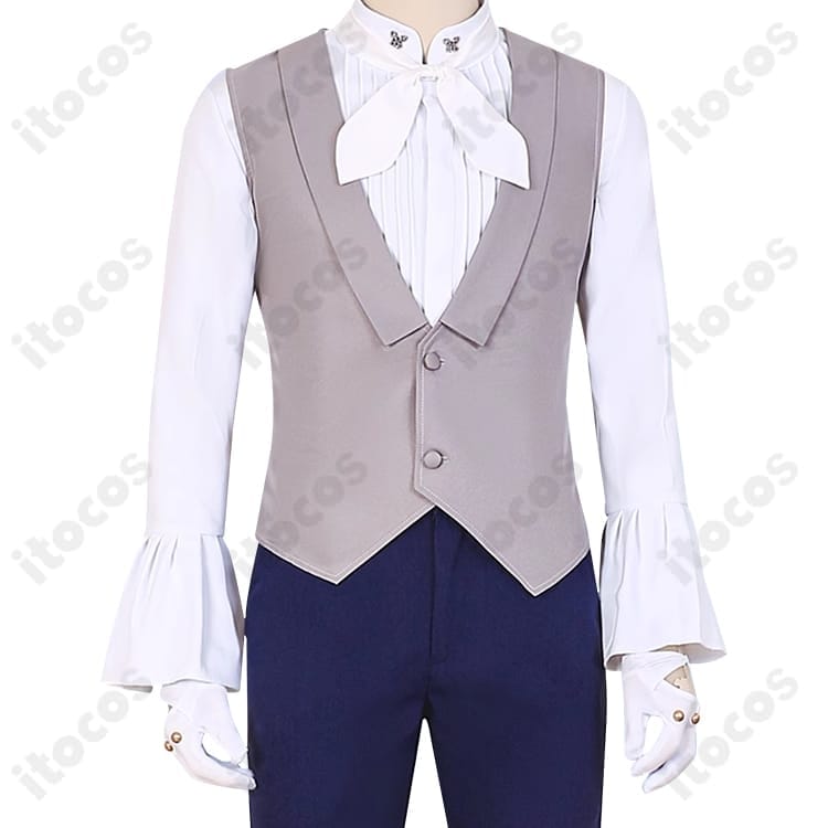 恋と深空 ホムラ 海妖の影 コスプレ衣装 高再現で快適、イベント・撮影会に最適 - 4枚目の画像