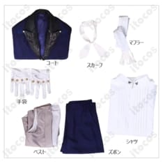 恋と深空 ホムラ 海妖の影 コスプレ衣装 高再現で快適、イベント・撮影会に最適 - 6枚目の画像（サムネイル）