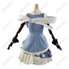 雪ミク2025『キラキラスノーマテリアル』高再現コスプレ衣装。撮影映え、S〜XL＋オーダーメイド対応 - 3枚目の画像（サムネイル）