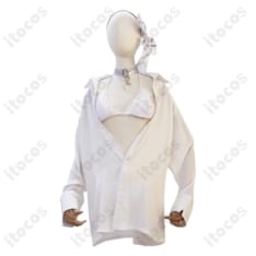 勝利の女神：NIKKE バイパー「シャイン・オブ・ラブ」水着｜高再現で撮影快適、オーダーメイド対応 - 1枚目の画像（サムネイル）