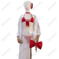 勝利の女神：NIKKE サクラ 水着〈ブルーム・イン・サマー〉高再現で撮影映えする快適コス - 1枚目の画像（サムネイル）