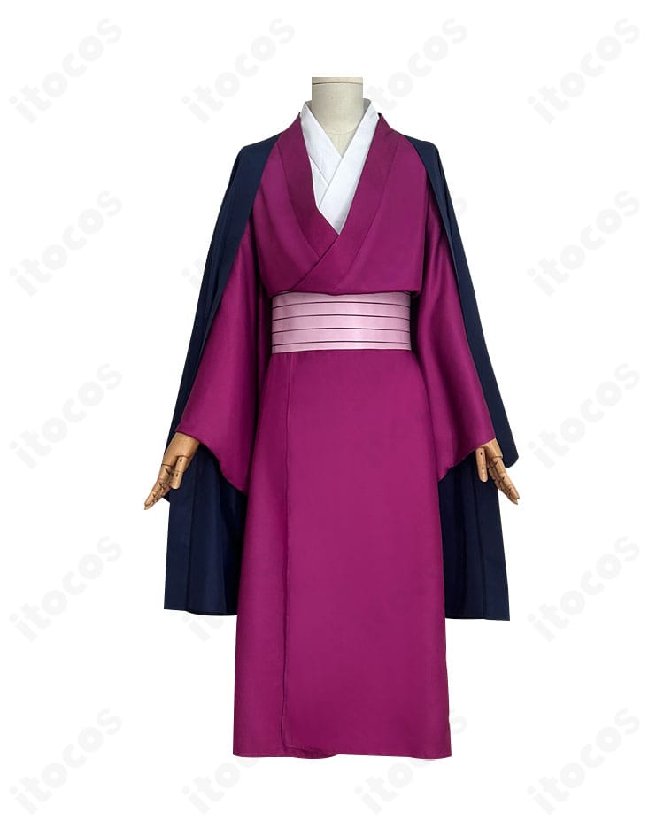 宇髄天元 柱稽古編コスプレ衣装の正面全体像｜鬼滅の刃の隊服シルエットを忠実に表現