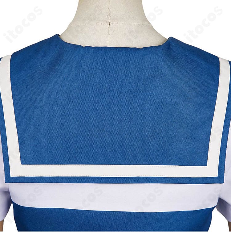 ショール装飾ディテール：ナミファンの少女コスプレ衣装のショール部分アップ