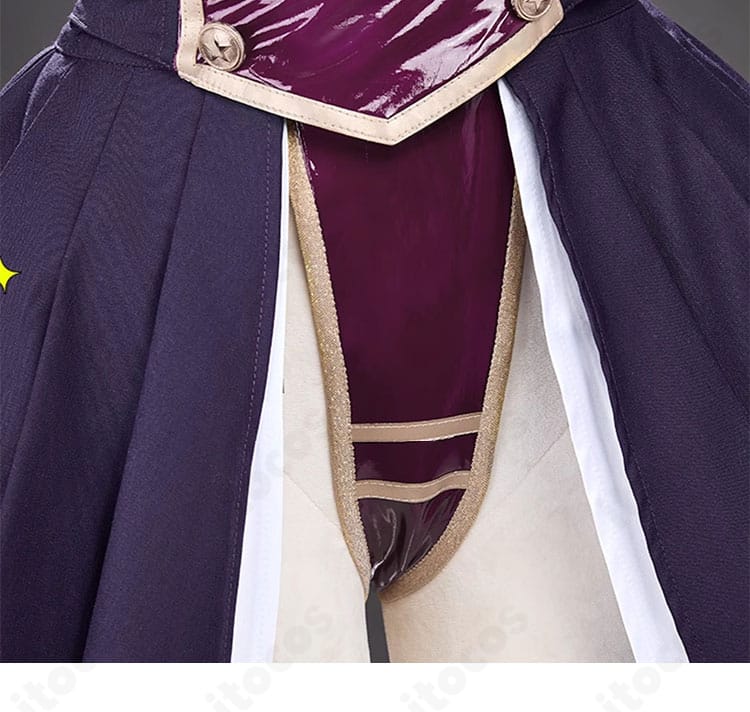 スカート装飾の接写。パニエによる広がりと裾装飾のコントラストが撮影映えするポイントを示す画像