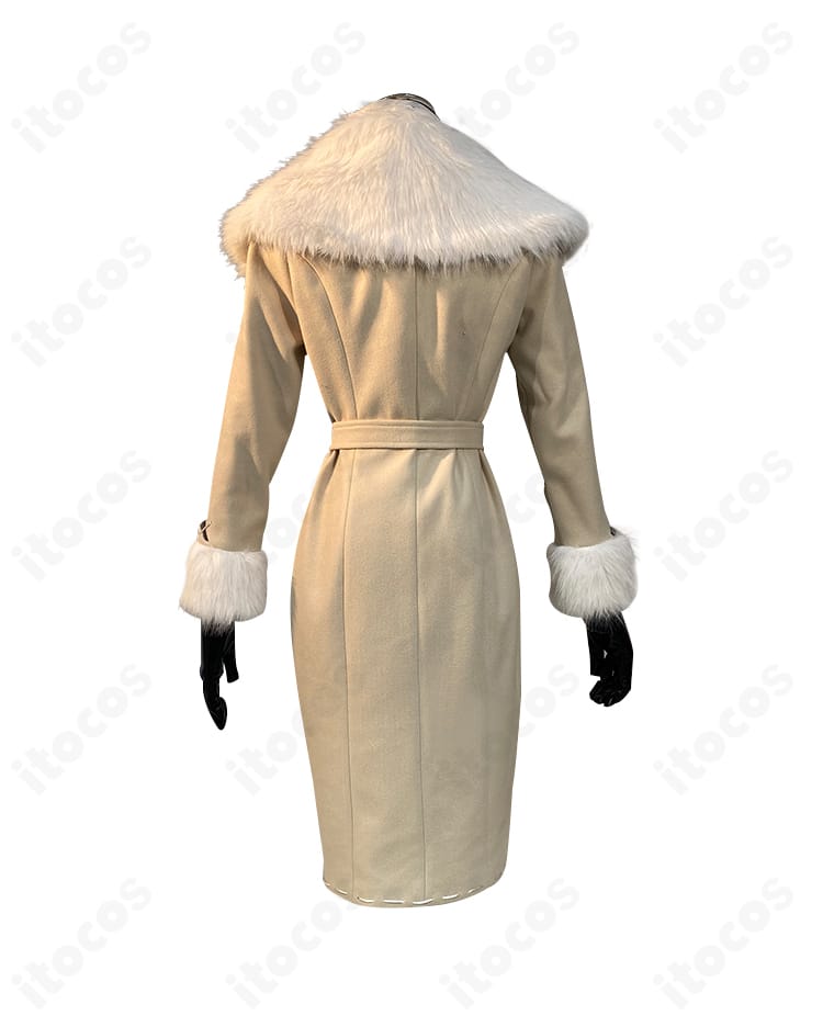 第五人格 レディ・ファウロ コスプレ衣装の背面カット（背中の切り替えと着丈バランス）