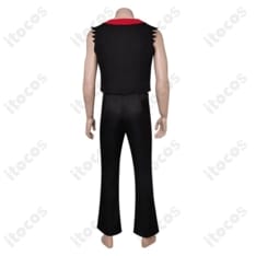 ヘルヴァ・ボス サタン コスプレ衣装 高再現フォーマル、イベントも快適な通気設計 - 4枚目の画像（サムネイル）