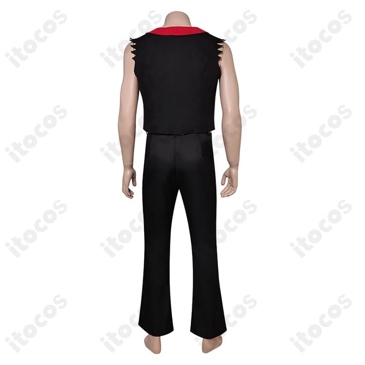 ヘルヴァ・ボス サタン コスプレ衣装 高再現フォーマル、イベントも快適な通気設計 - 4枚目の画像