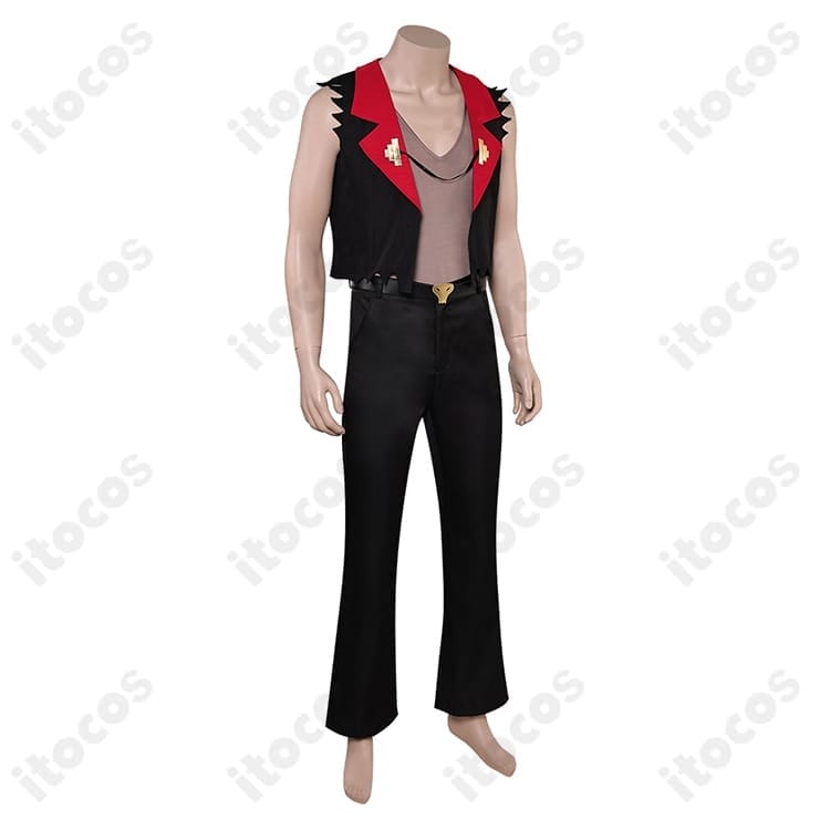 ヘルヴァ・ボス サタン コスプレ衣装 高再現フォーマル、イベントも快適な通気設計 - 3枚目の画像