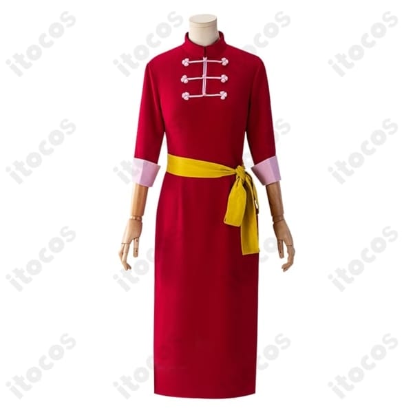 銀魂 神楽 烙陽決戦篇 チャイナドレス衣装 高再現で撮影映え、イベントにも最適