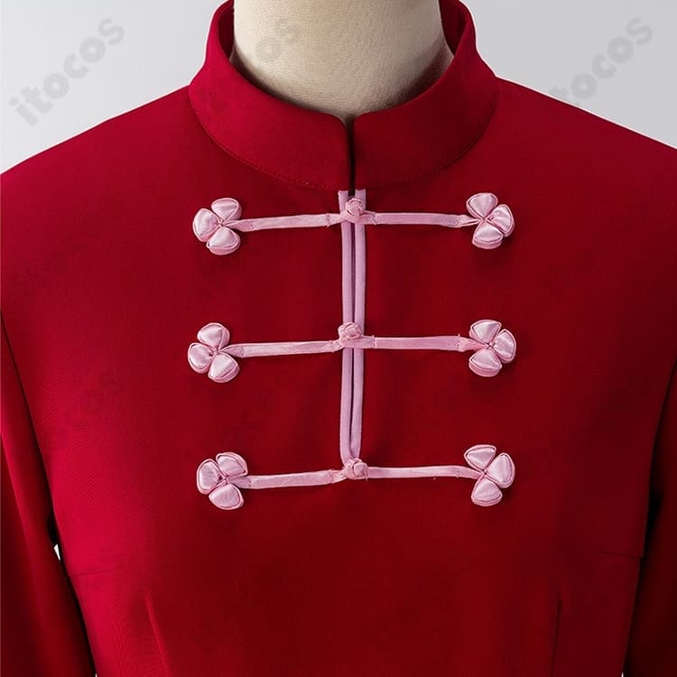 銀魂 神楽 烙陽決戦篇 チャイナドレス衣装 高再現で撮影映え、イベントにも最適 - 5枚目の画像