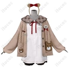 プロジェクトセカイ 草薙寧々 カフェモカ・ベア ルームウェア 高再現仕様で長時間コスに最適 - 1枚目の画像（サムネイル）