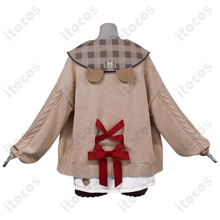 プロジェクトセカイ 草薙寧々 カフェモカ・ベア ルームウェア 高再現仕様で長時間コスに最適 - 2枚目の画像