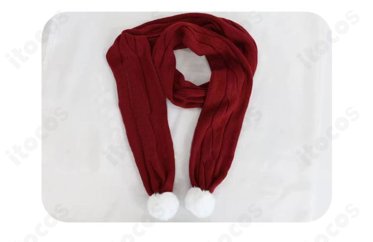 マフラーの刺繍ディテール。柄の再現性と縁取りの仕上げを近距離で示す画像