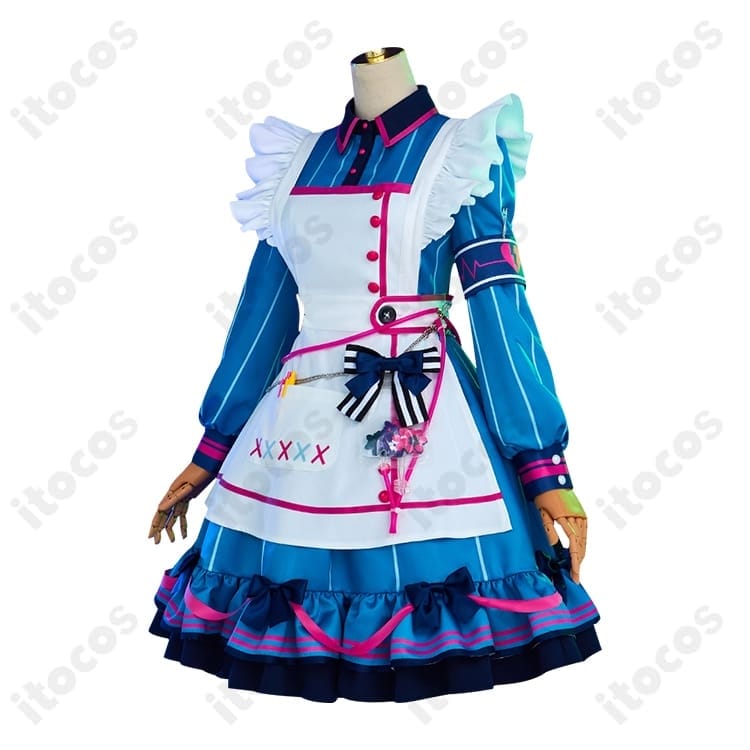 プロセカ 朝比奈まふゆ 猫耳おばけの案内人衣装｜高再現で撮影映え、イベントに最適 - 2枚目の画像