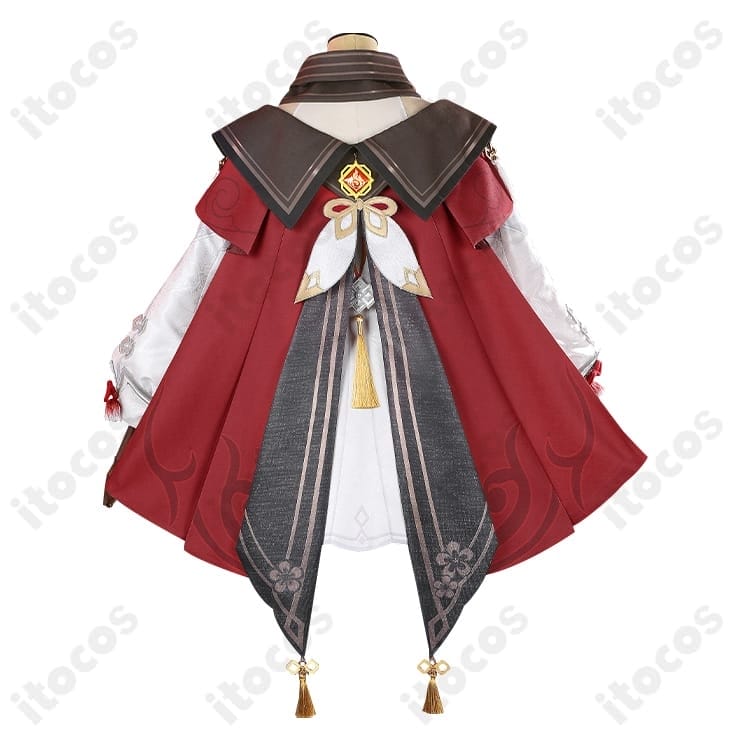 原神 胡桃（フータオ）残雪に咲く紅 コスプレ衣装｜高再現で撮影映え、イベント快適 - 3枚目の画像