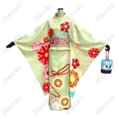 ペルソナ5R 佐倉双葉 晴れ着（和装）コスプレ｜華やかな刺繍で高再現、イベント＆撮影に最適 - 4枚目の画像（サムネイル）