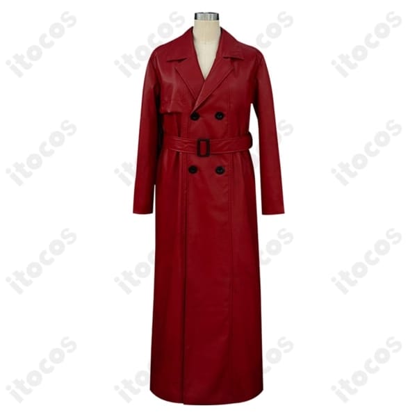 赤い傘の男 コスプレ衣装 コート。忠実再現の深紅で、イベント・撮影に最適
