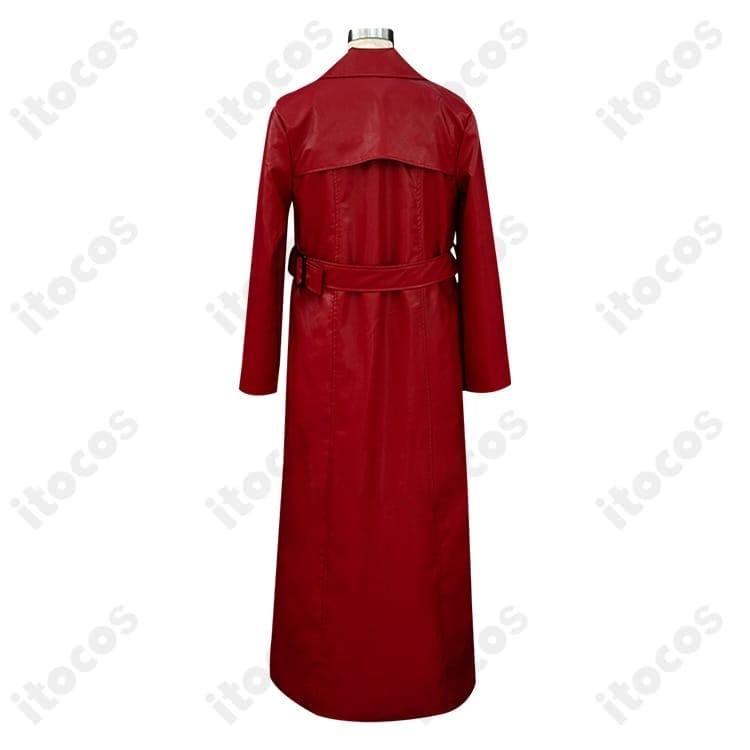 赤い傘の男 コスプレ衣装 コート。忠実再現の深紅で、イベント・撮影に最適 - 3枚目の画像