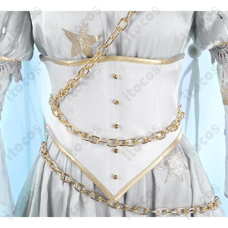 Identity V 第五人格 庭師 エマ・ウッズ 宇宙の魔女 高再現コスプレ衣装、撮影とイベントで映える一式 - 5枚目の画像