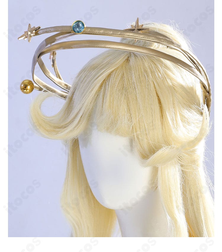 ヘアアクセサリー装飾のディテール。精密な模様と立体装飾を強調したアップ。