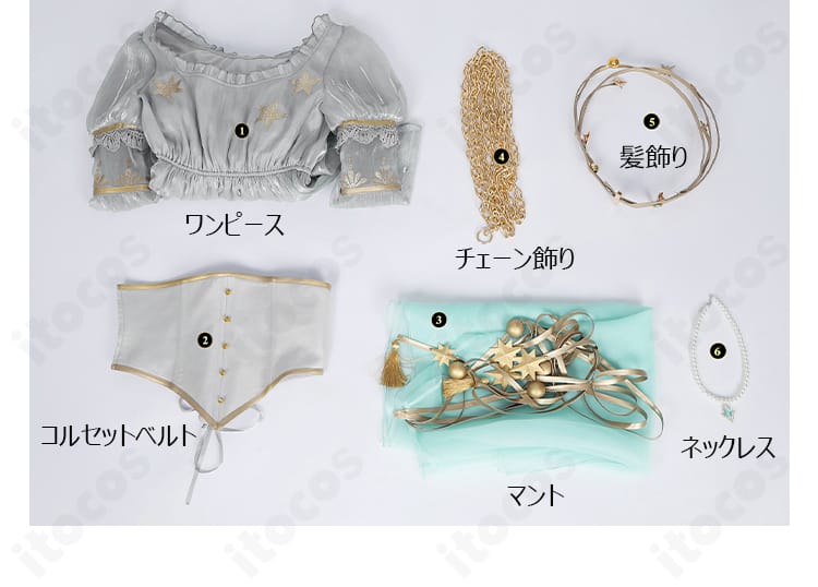 サイズ表記の画像。XS〜XXLまでの寸法対応を確認できる一覧。