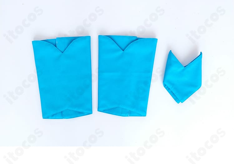 ギルガメッシュ（キャスター）衣装の付属アクセサリー。装飾パーツと小道具の質感とカラーリングが分かる画像。