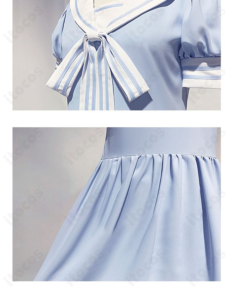 胸元モチーフと花柄意匠のクローズアップ。作品イメージに沿った装飾配置と質感を捉えた写真。