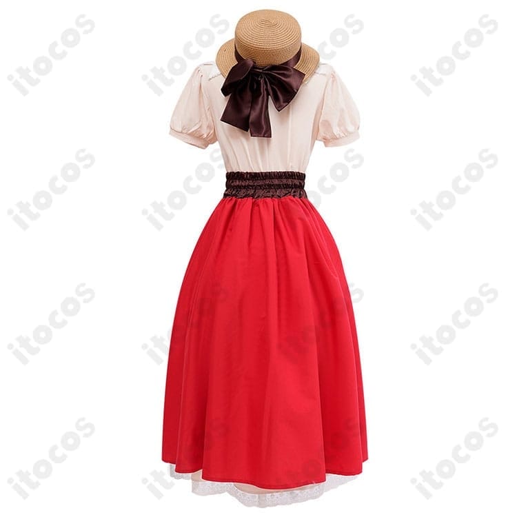 木之本桜 私服（お祖父さんのプレゼント）コスプレ衣装｜清楚かわいい重ねスカートで写真映え - 3枚目の画像