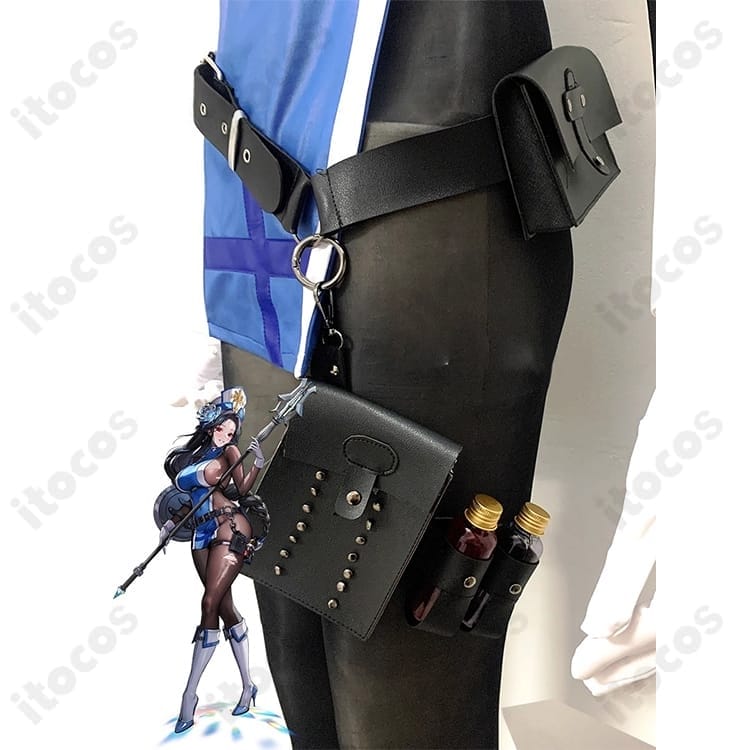 勝利の女神：NIKKE メイデン アイスローズ衣装 高精度再現で撮影映え、通気性も快適 - 3枚目の画像