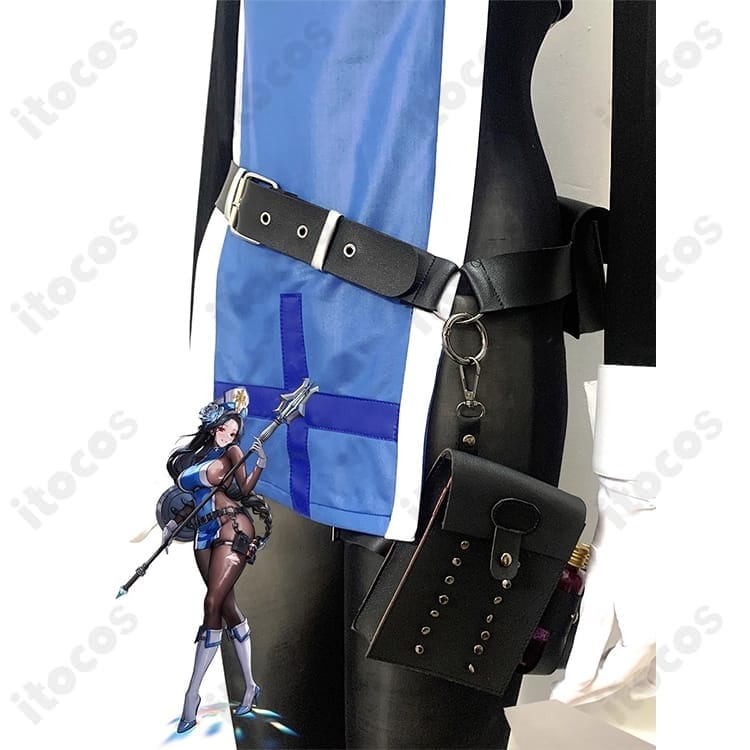 勝利の女神：NIKKE メイデン アイスローズ衣装 高精度再現で撮影映え、通気性も快適 - 2枚目の画像