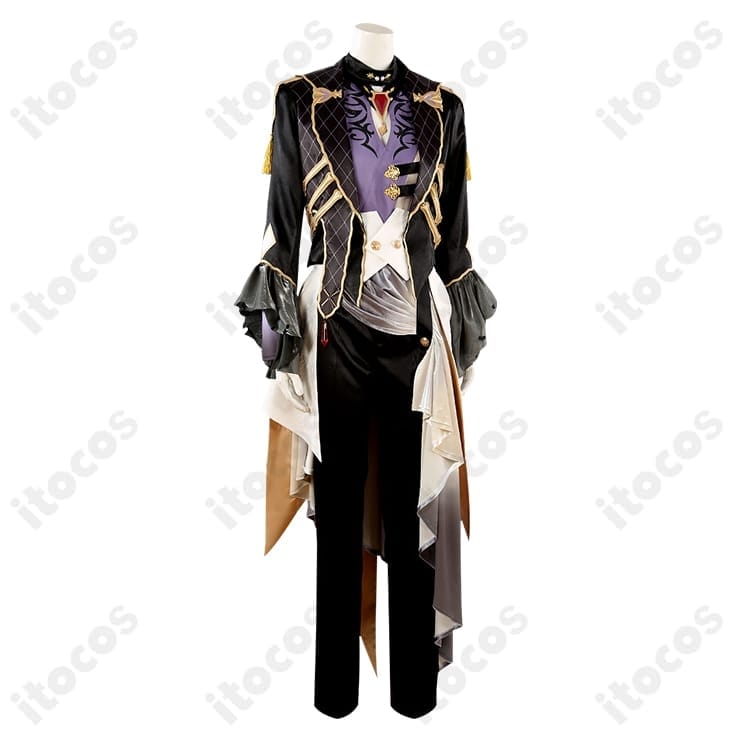 あんさんぶるスターズ！！ 朔間凛月 コスプレ衣装 高再現でエレガントに映える、イベント＆撮影対応セット - 2枚目の画像