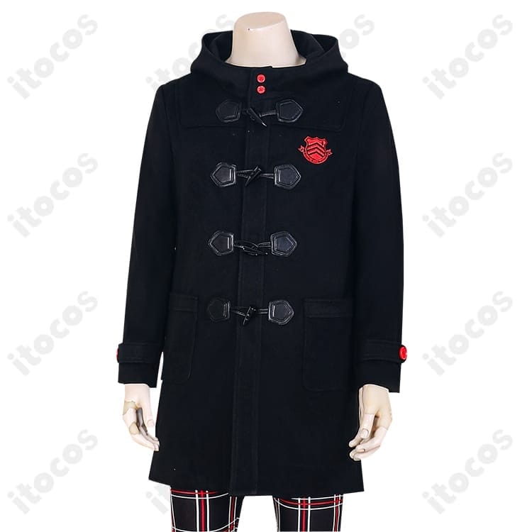 ペルソナ5 雨宮蓮 冬の制服 コスプレ衣装。高再現で動きやすく、イベントや撮影に最適 - 2枚目の画像