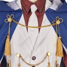 地縛少年花子くん 蒼井茜 時計守コスプレ衣装 刺繍が映える高再現セット - 6枚目の画像（サムネイル）