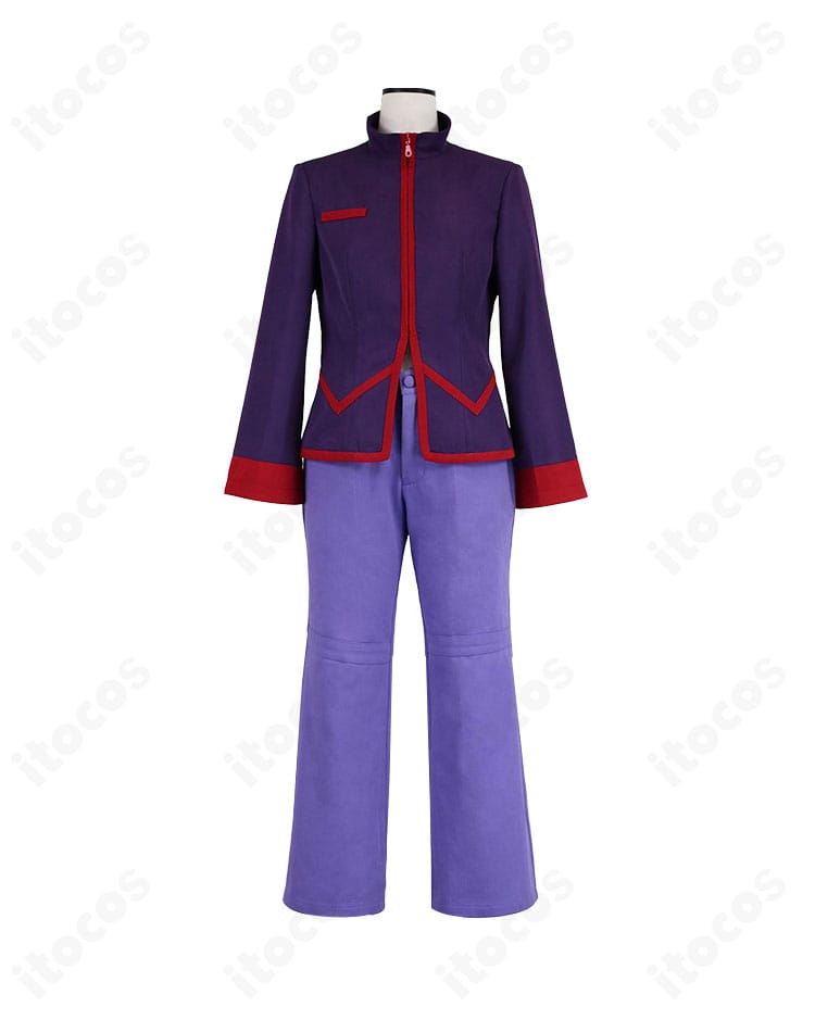 『ポケットモンスター 金・銀』シルバーのトレーナー服・上着の正面ディテールが分かる拡大画像