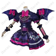 アイカツスターズ！桜庭ローラ 星のツバサ衣装コスプレ 高発色で再現度が高く撮影やイベントに最適 - 1枚目の画像（サムネイル）