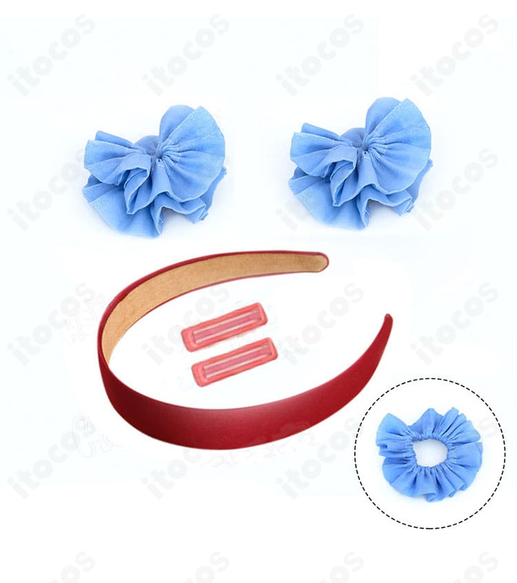 MiSide ミタ セーラー服コスプレ衣装の髪飾り・カチューシャの装飾ディテール