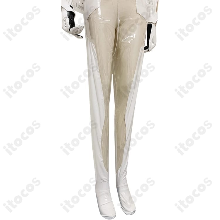 勝利の女神：NIKKE シンデレラ 白色レオタード コスプレ衣装｜高再現×快適設計で撮影に最適 - 4枚目の画像