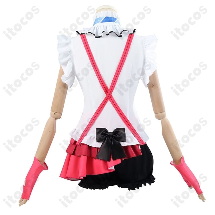 ラブライブ！スクフェス 園田海未 情熱の引力／7周年 高再現コスプレ衣装｜動きやすく撮影映え - 3枚目の画像